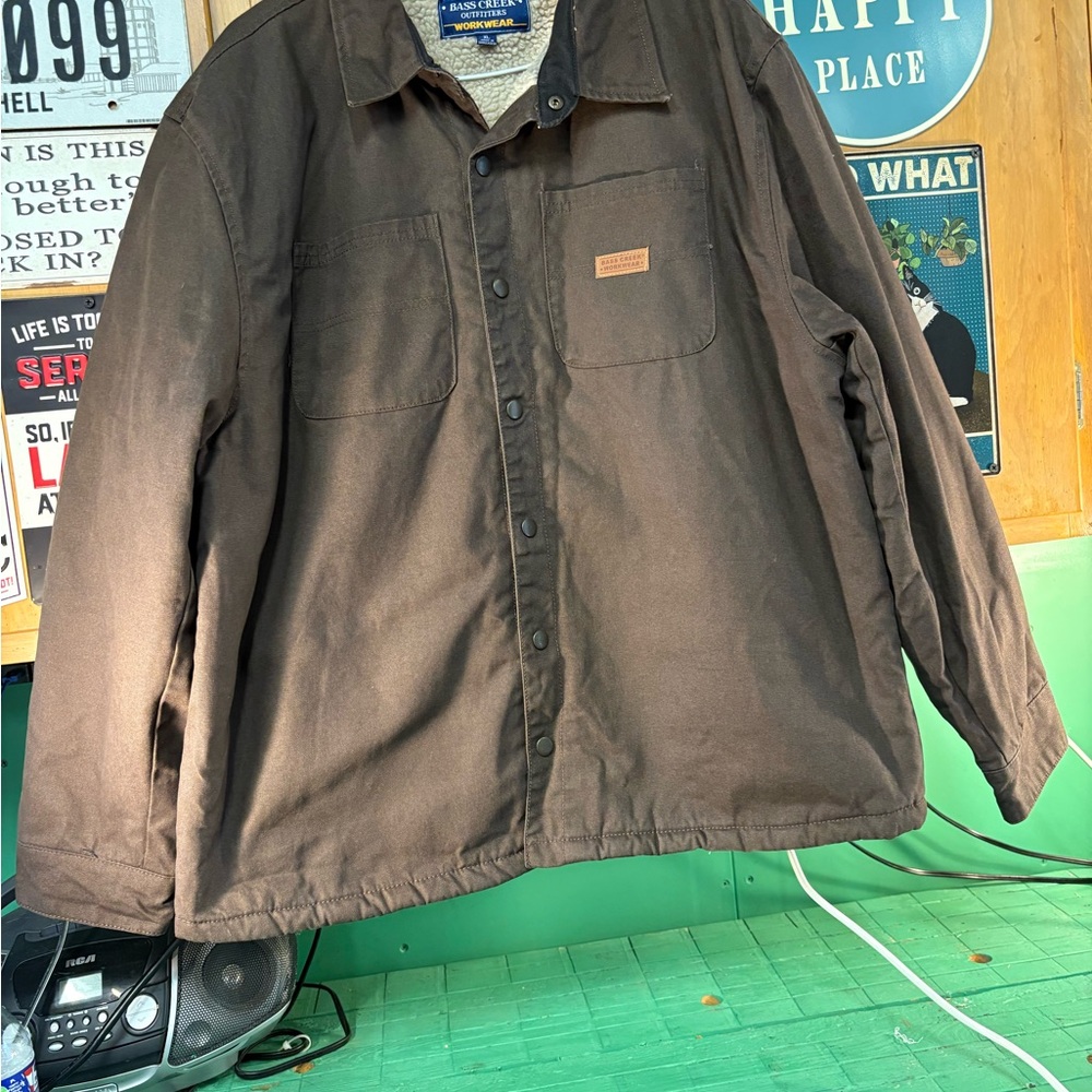 Classic Brown Performance Jacket For Men - image 1